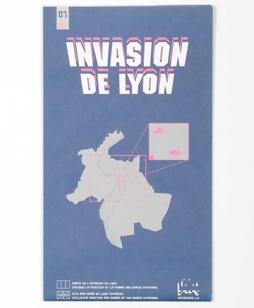 Carte d'invasion de Lyon