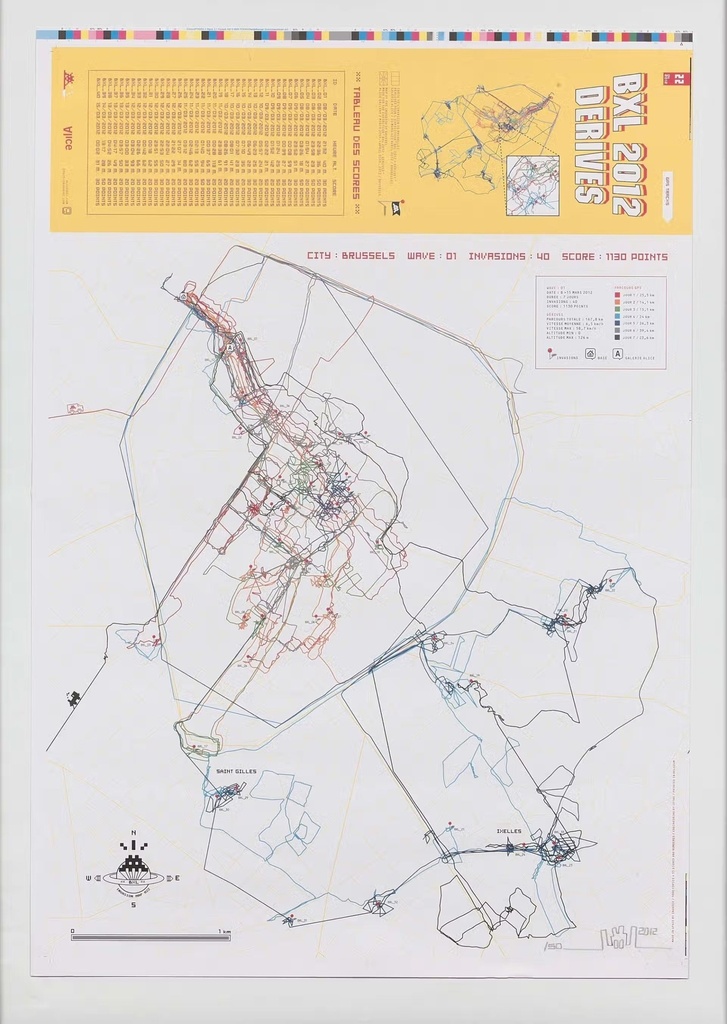 BXL 2012 Derives - Invasion map