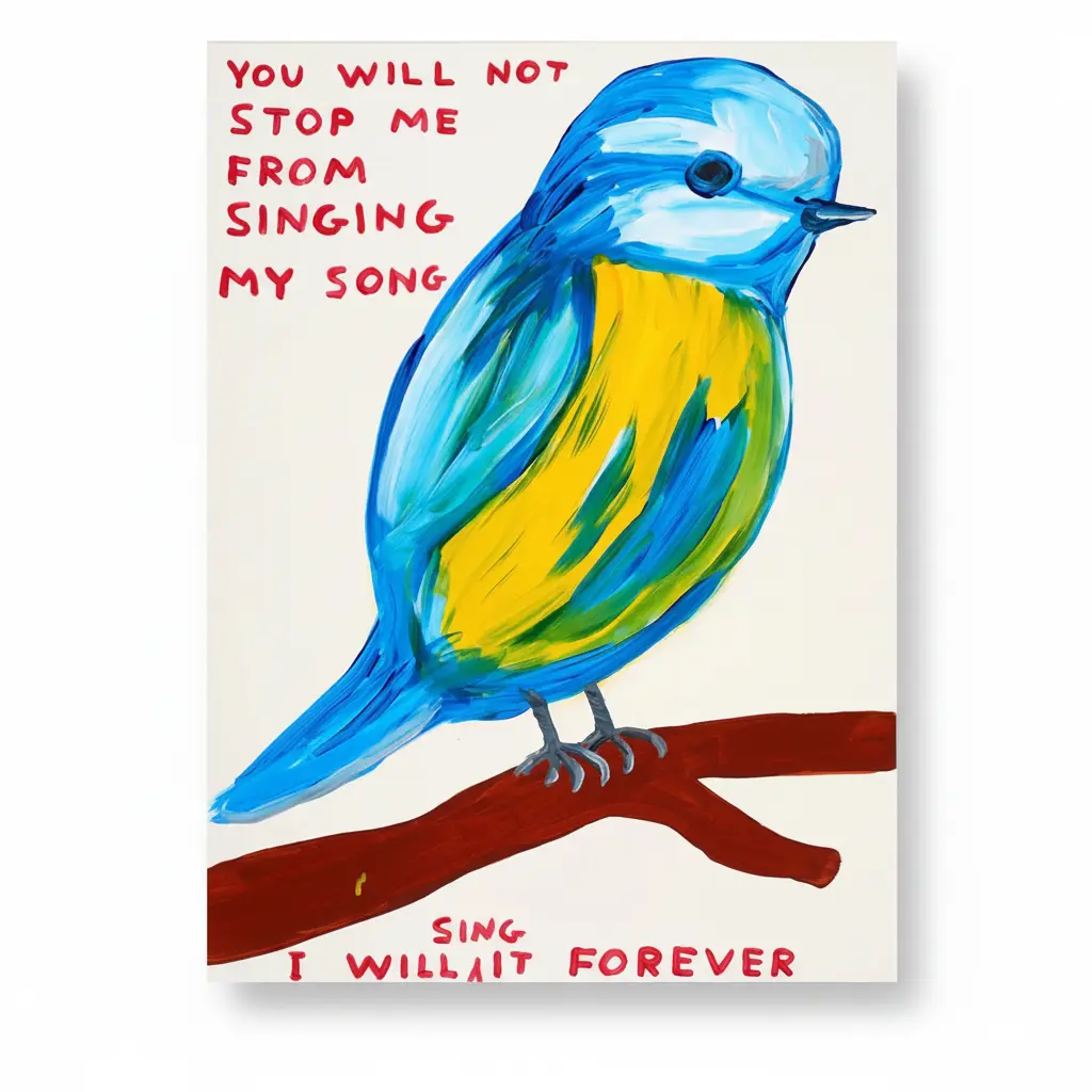You will Not Stop me from Singing my Song