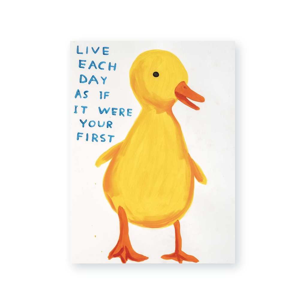 Live Each Day as if it’s the First