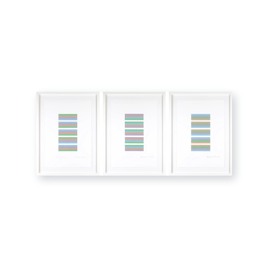 Intervals 3 Non-Matching Set of 3 (Orange/Blue,Blue/Green,Green Purple)