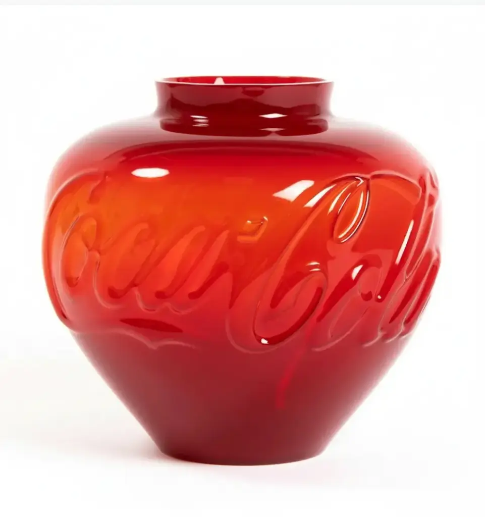 Coca Cola Vase