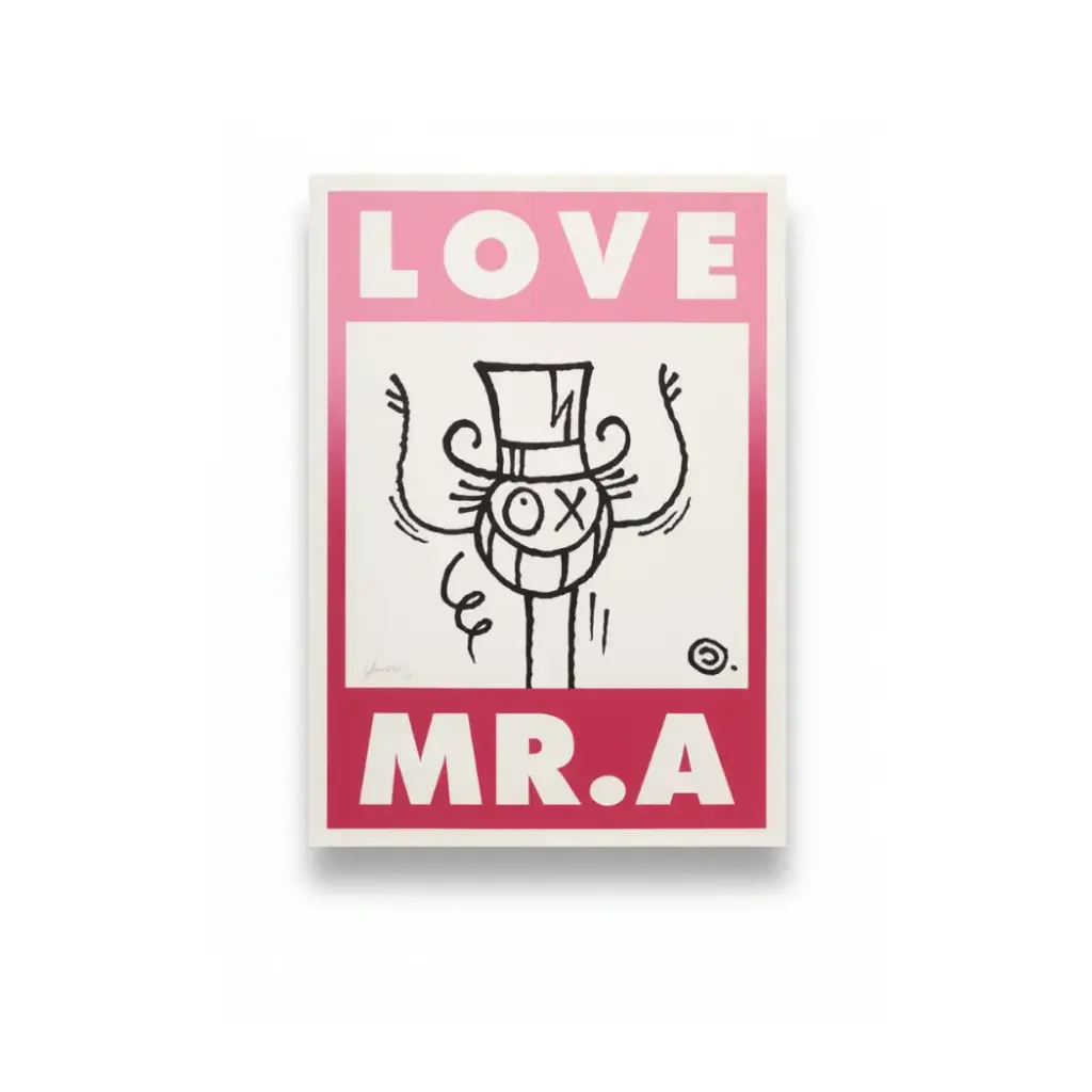 Mr. A (Pink Gradient)
