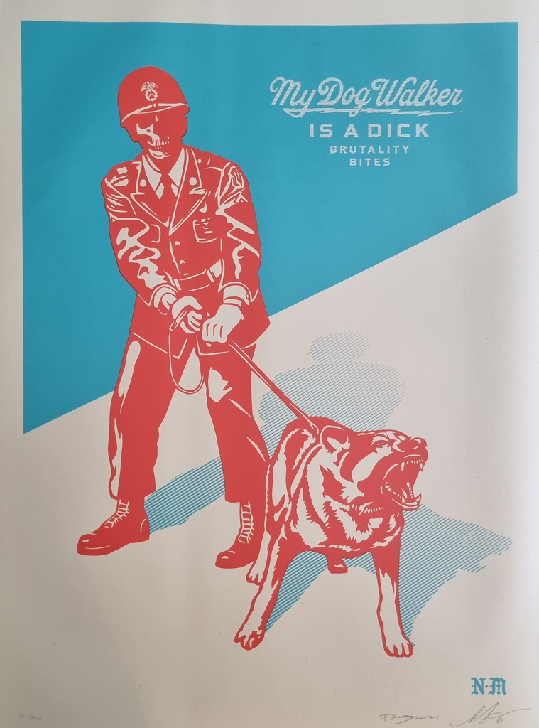 Sadistic Dog Walker (version bleu)