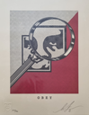 Obey Magnifying Glass (version rouge)