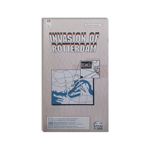 Carte d'invasion de Rotterdam
