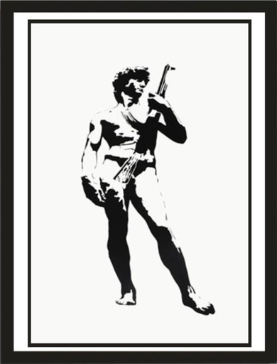 DAVID with KALASHNIKOV