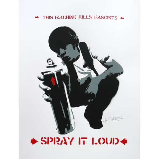 Spray it loud