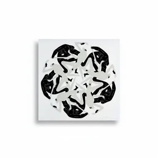 Flowers of Evil: The kiss (white)