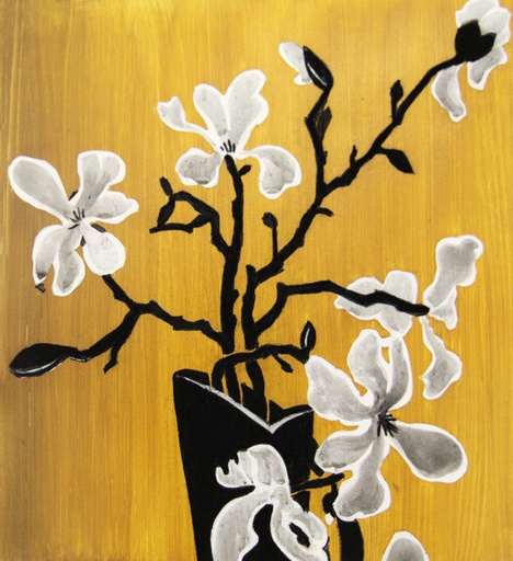 Plum Bloom aprés Fantin Latour