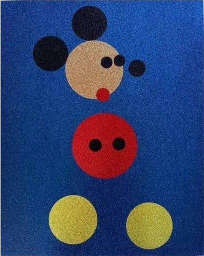 Mickey (Blue Glitter)