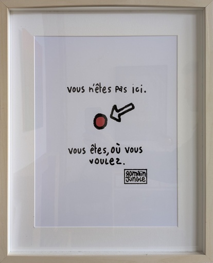 Vous n'êtes pas ici