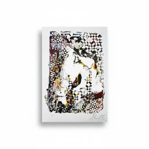 Vhils x Poligrafa Ekphrasis Series nr.3
