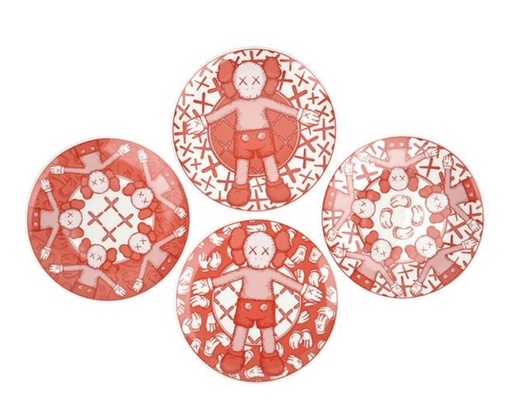 Ceramic Plates Red