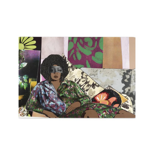 Afro Goddess Looking Forward