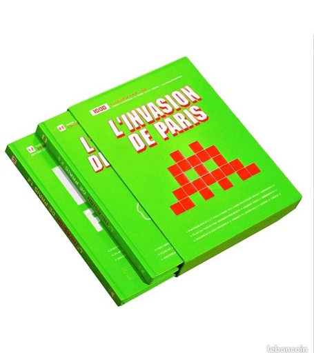 Invader coffret L'Invasion de Paris 1&2