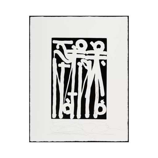 Untitled (White on Black)