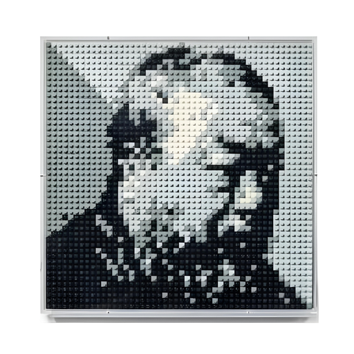 Single Panel Portrait of Ai Weiwei