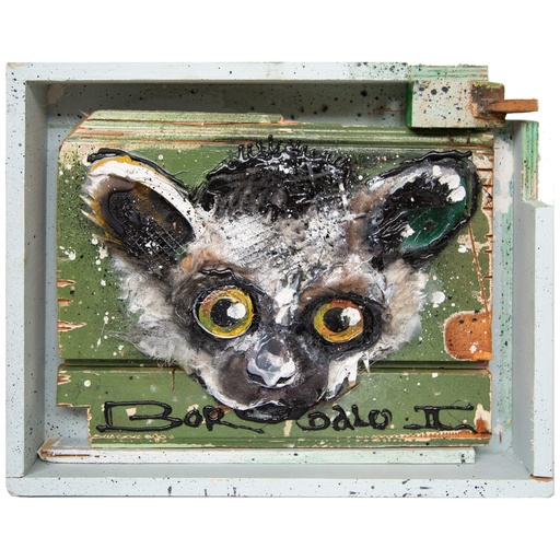 Tiny Lemur in a box