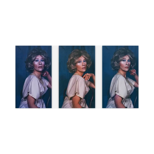 Triptych untitled (head shots series)