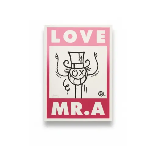 Mr. A (Pink Gradient)